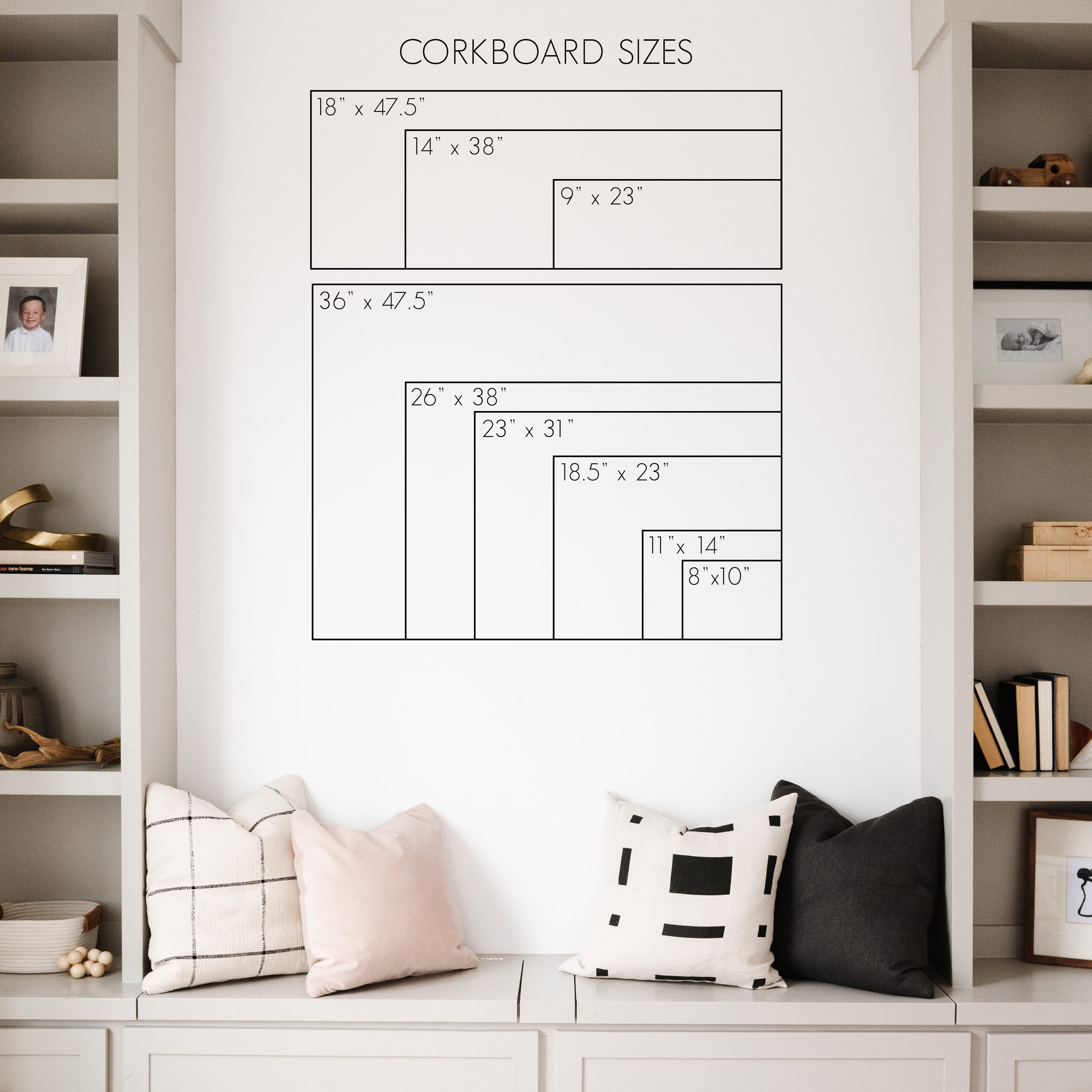 Large Blank Corkboard