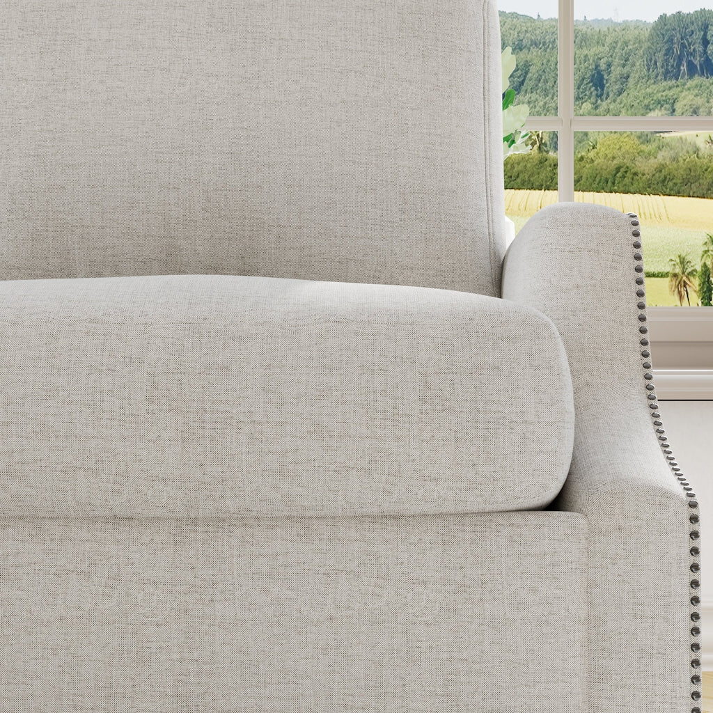 3 Piece Living Room Sofa Sets, Sectional Couch and Loveseat and Armchair Set, Modern 3 Seater Sofa + 2 Seater Couch+ Accent Chair Furniture Set for Apartment
