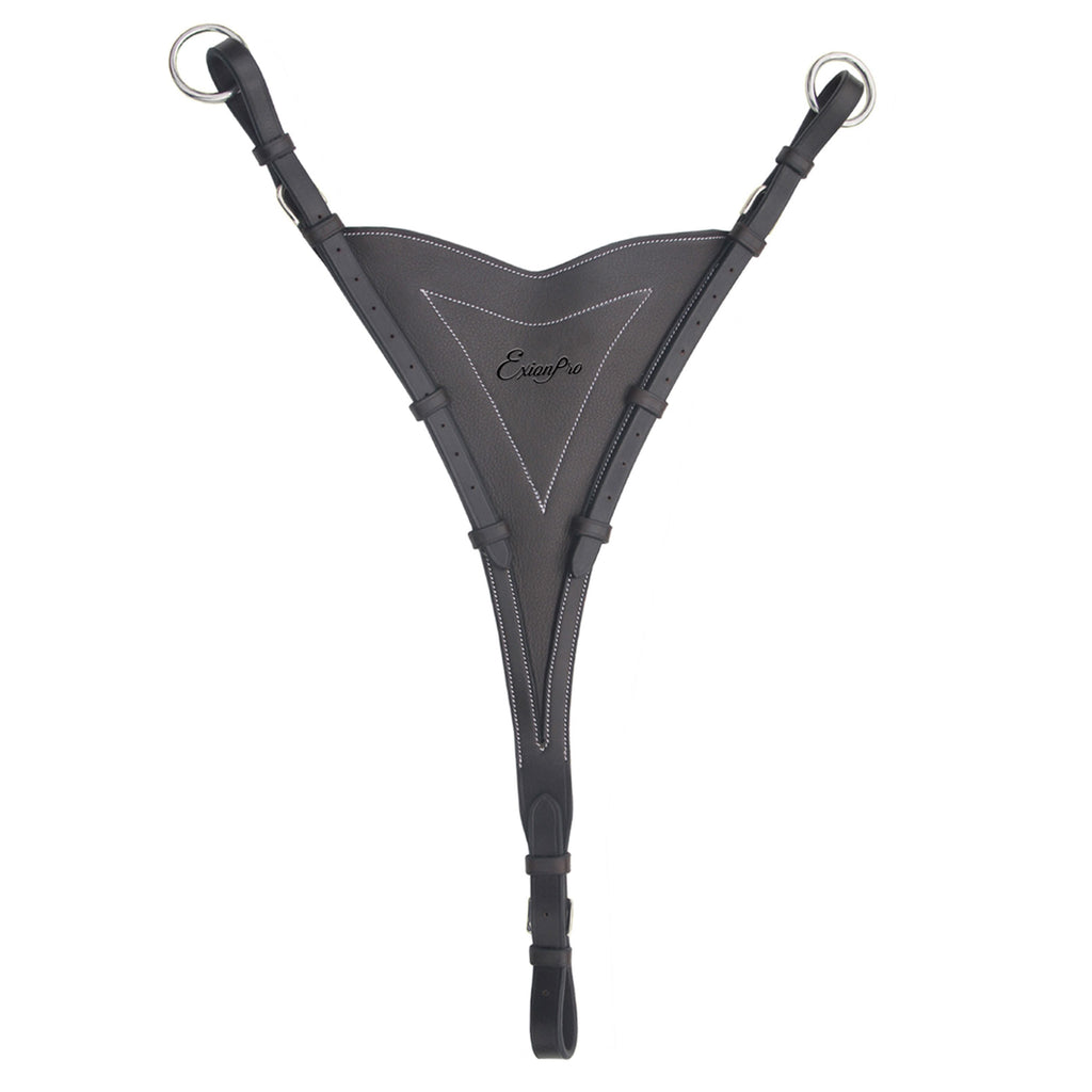 ExionPro Soft Leather Bib Running Martingale Attachment