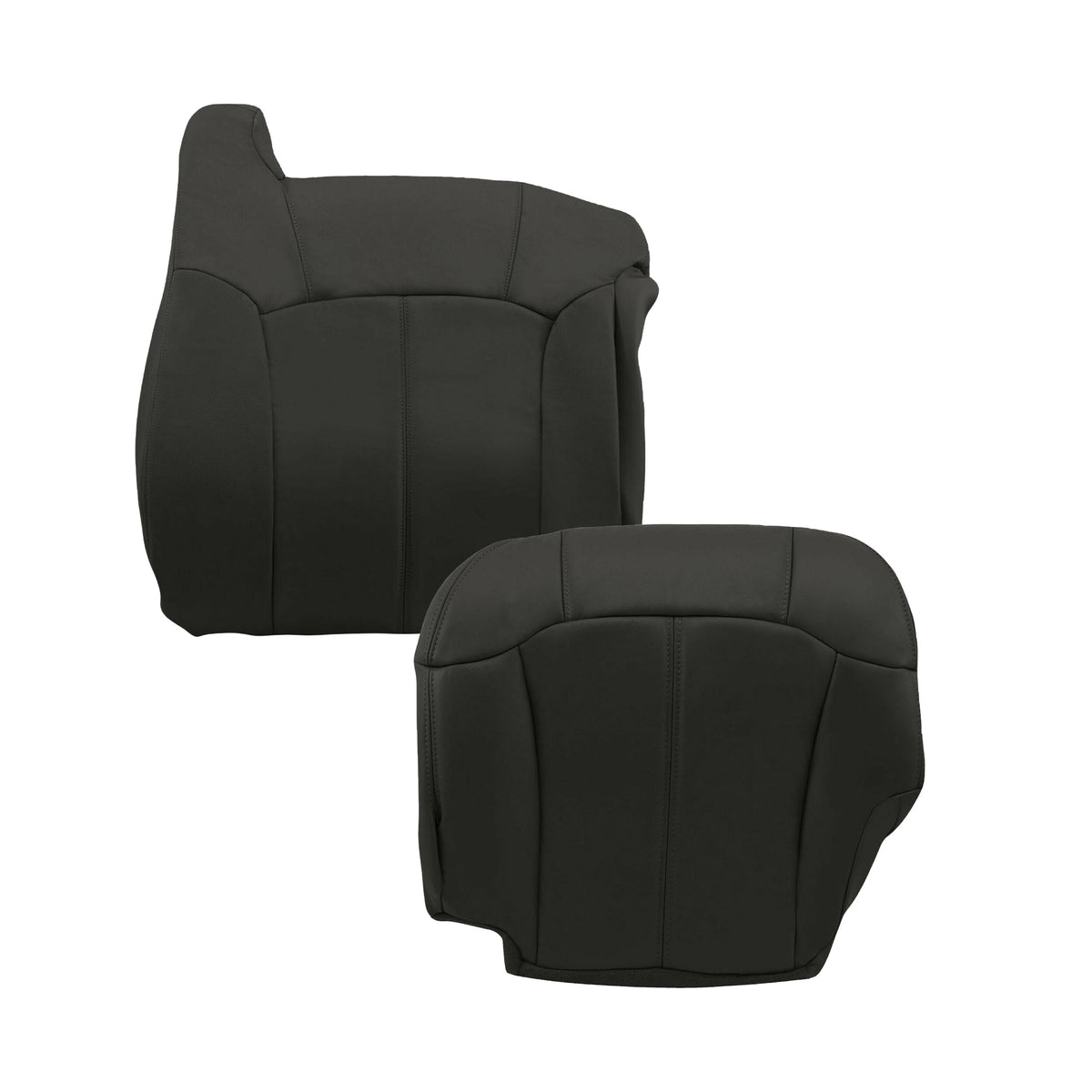 1999-2002 Chevy Silverado Seat Cover in Dark Graphite "Dark Gray": Choose From Variations
