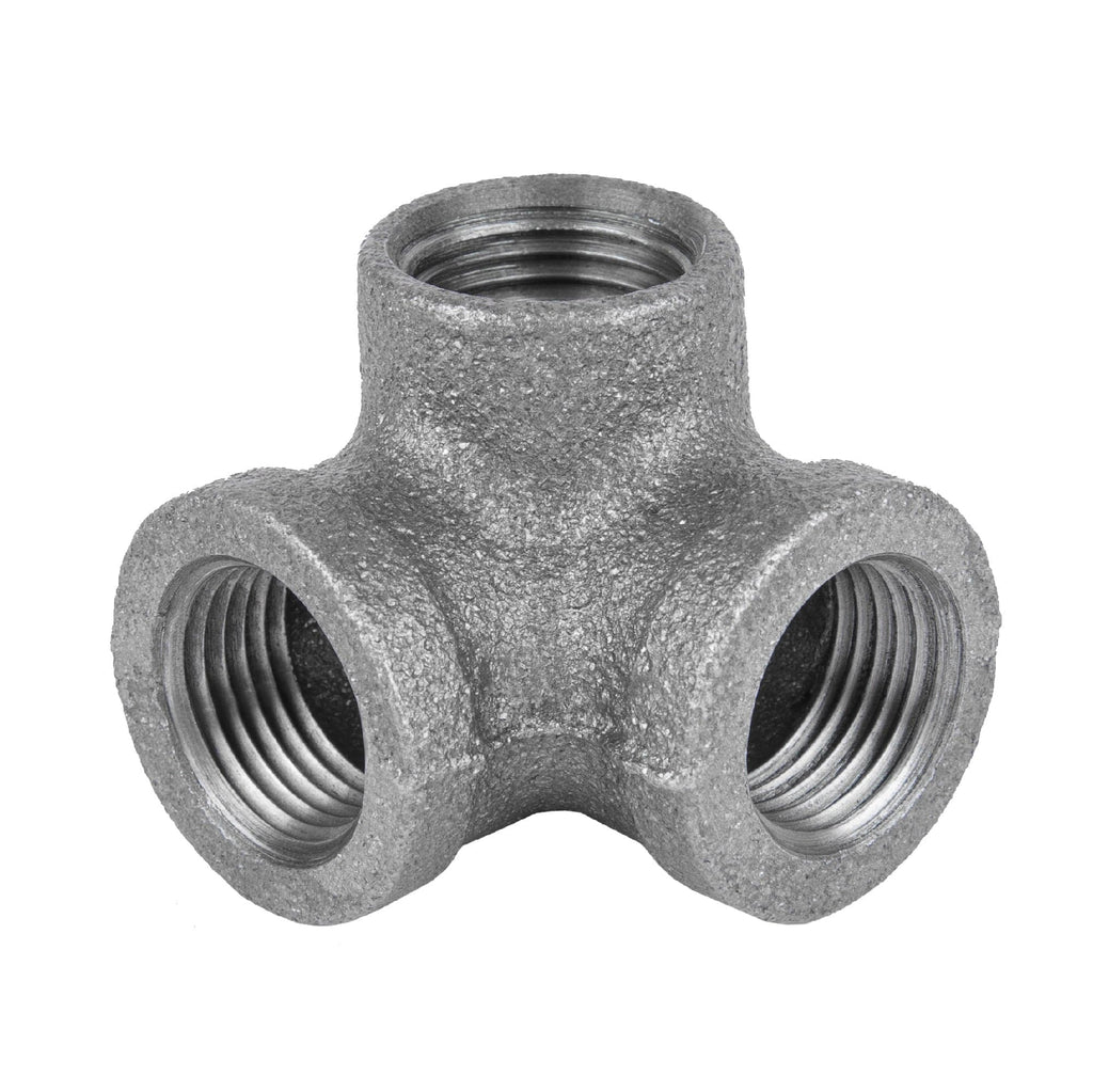 3/8 in. Black Side Outlet Elbow