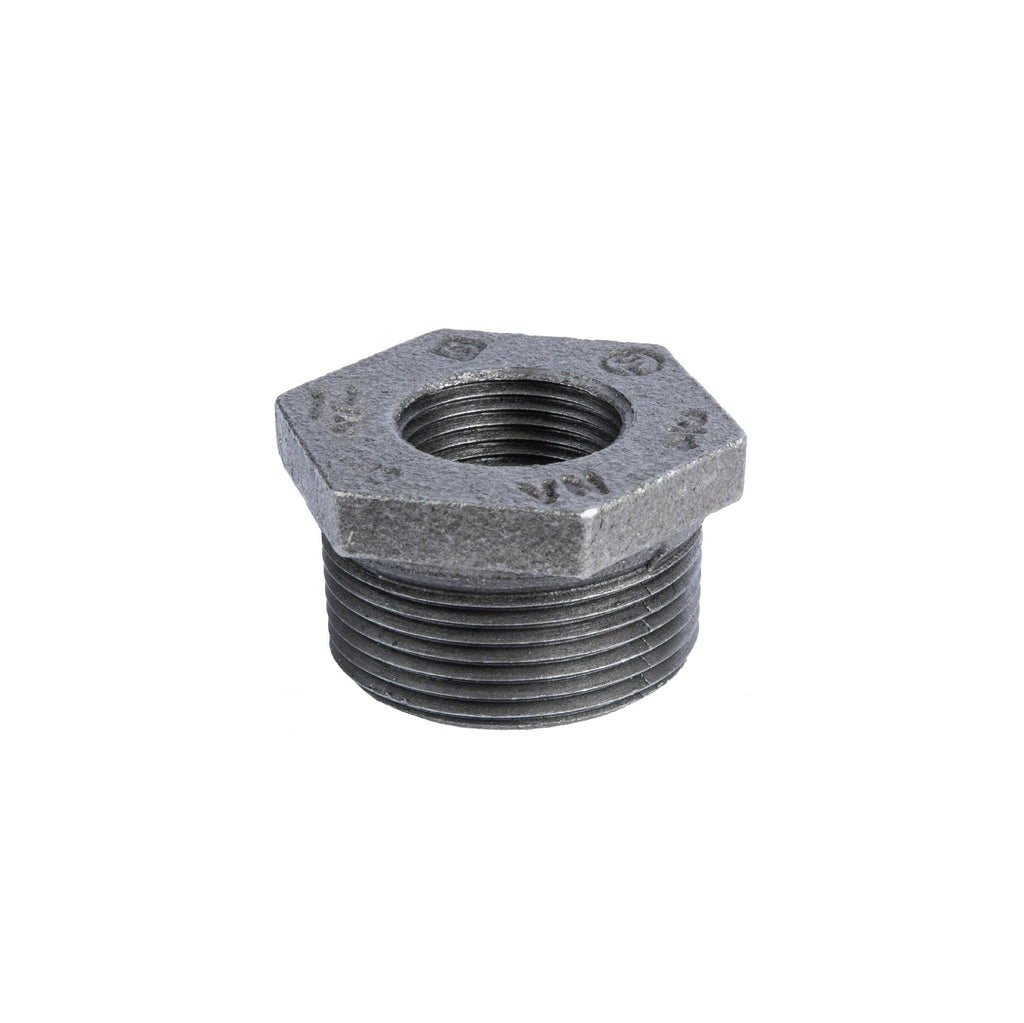 1 1/2 in. x 3/4 in. Black Bushing