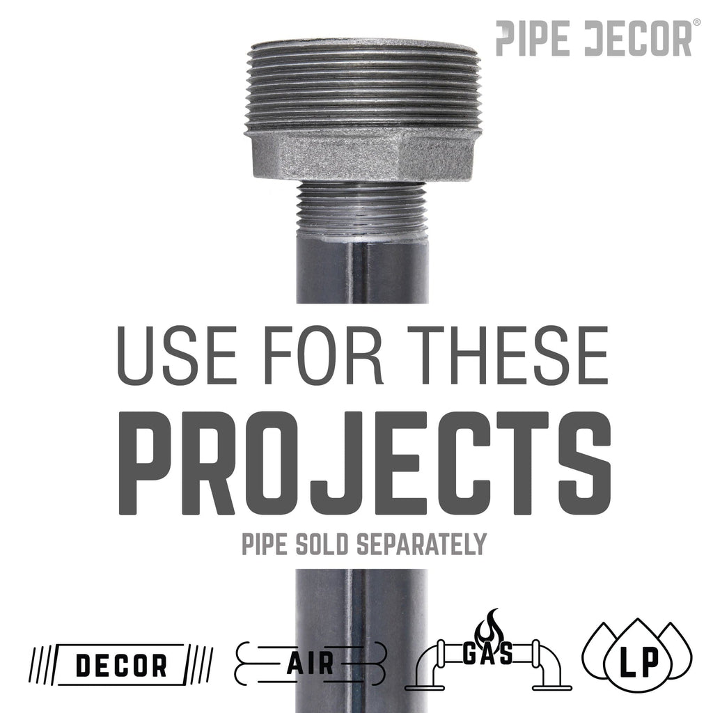 3/8 in. x 1/8 in. Black Bushing