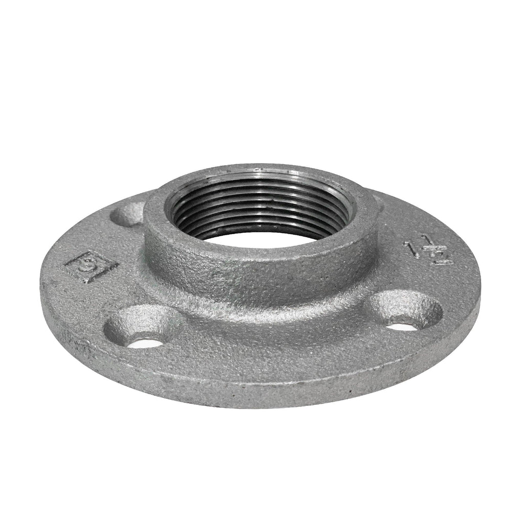 1 1/2 in. Black Floor Flange