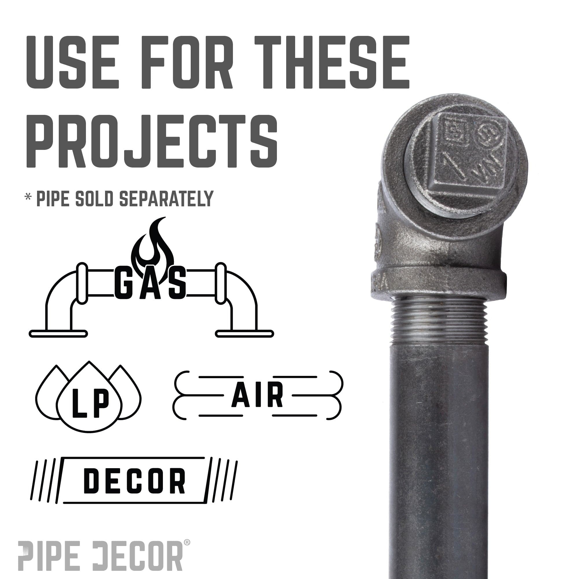 1 in. Black Plug