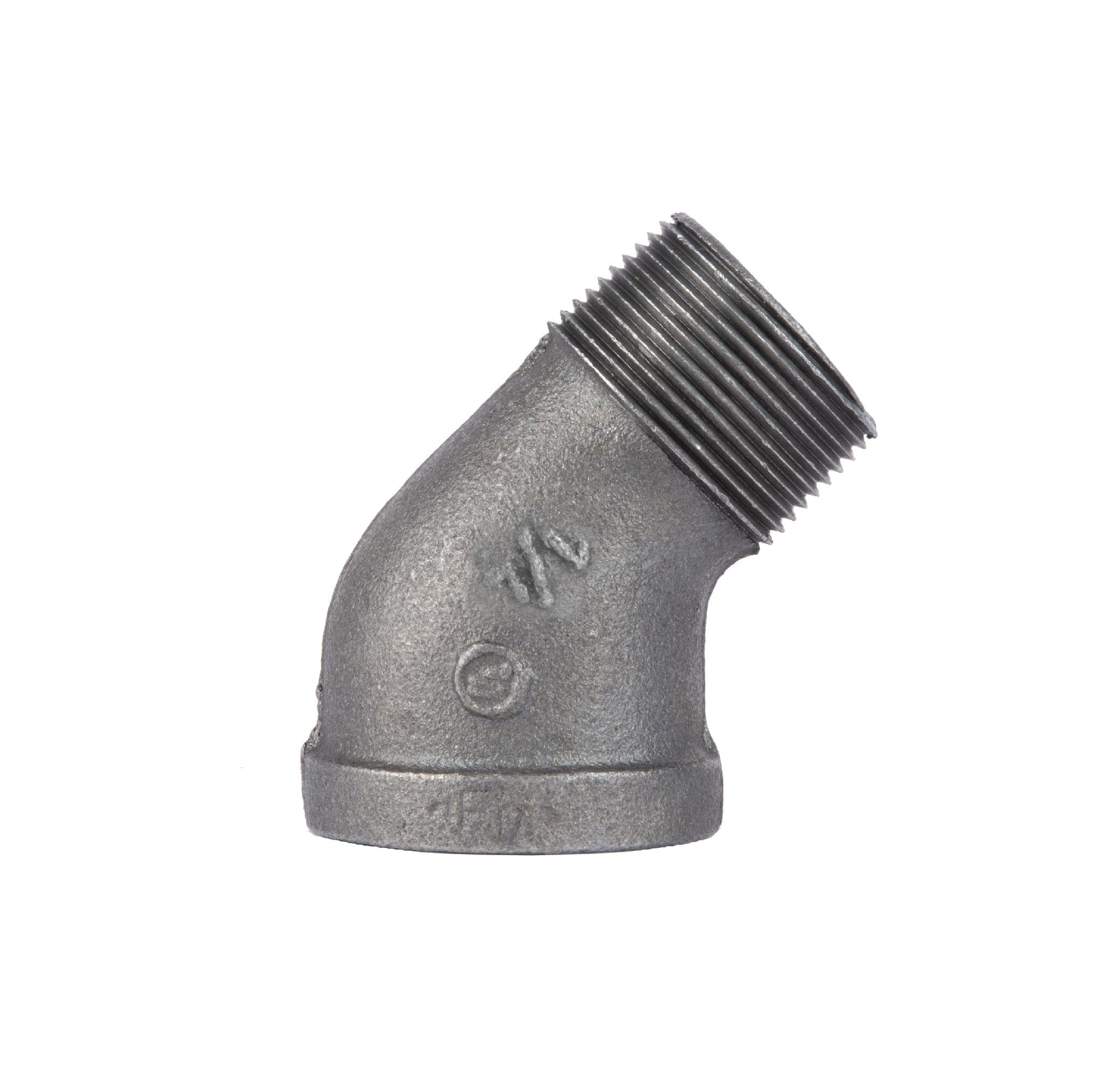 1/4 in. Black 45 Degree Street Elbow