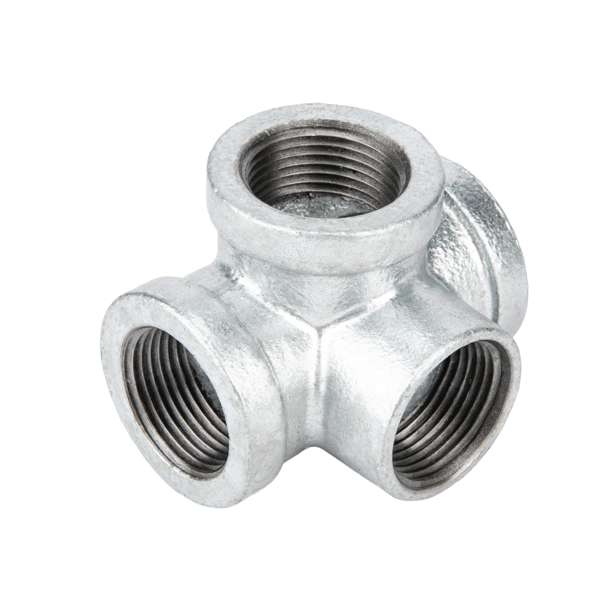 1/2 in. Galvanized Iron Side Outlet Tee