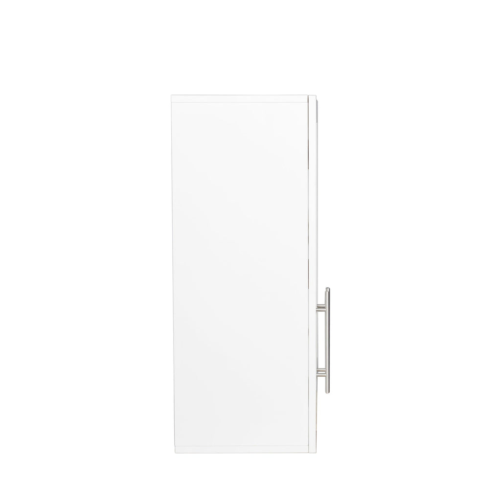 Stackable Wall Mounted Storage Cabinet, 11.81 'D x 31.50'W x 29.92 'H, White