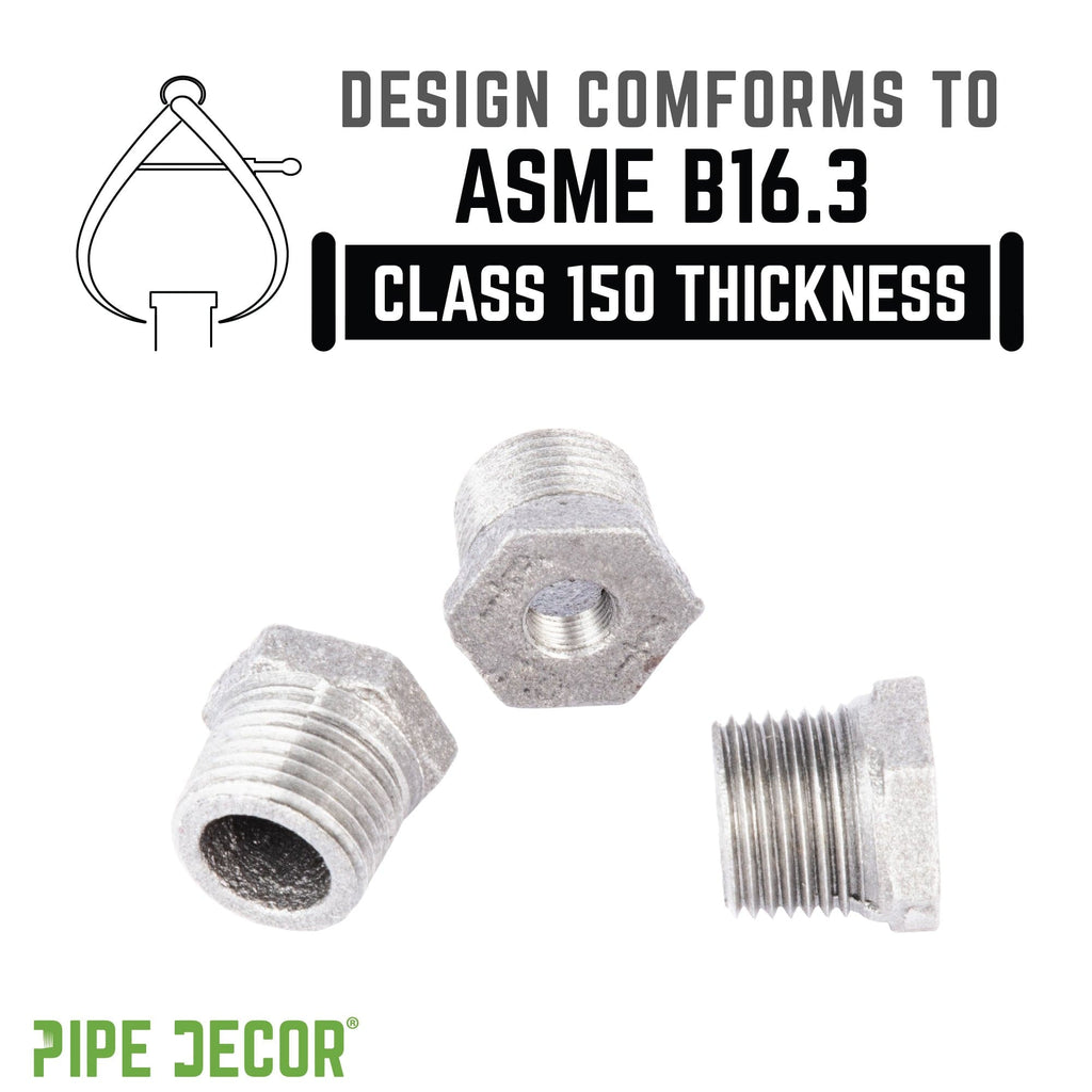 1/2 in. x 1/8 in. Galvanized Iron Bushing