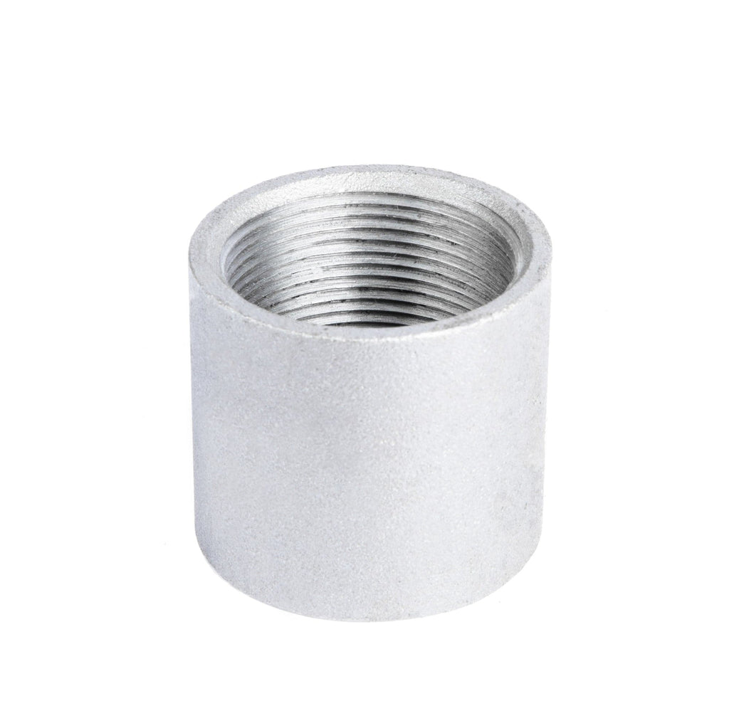 1 1/4 in. Galvanized Steel Merchant Coupling