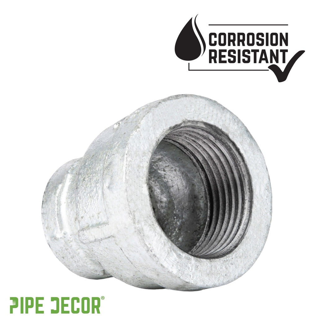 1 in. x 1/2 in. Galvanized Iron Reducing Coupling