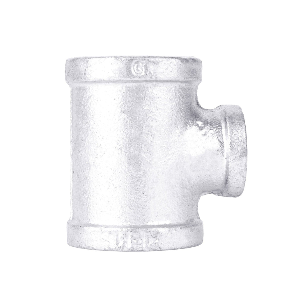 1 in. x 1 in. x 1/2 in. Galvanized Reducing Tee