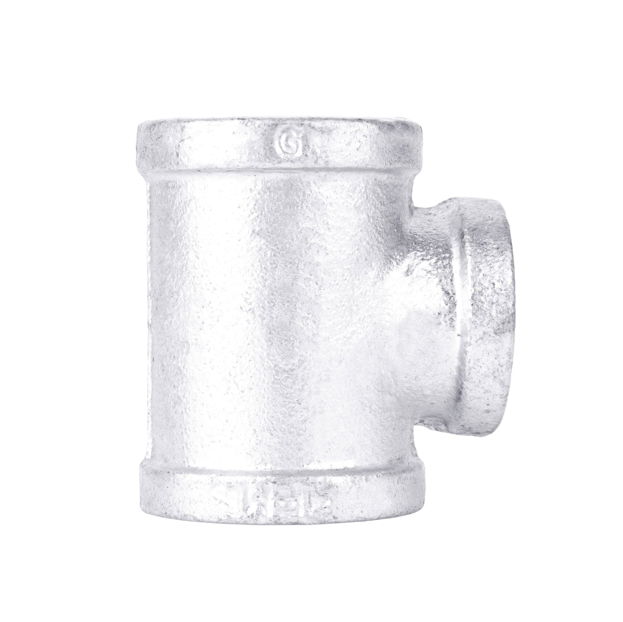 1 1/4 in. x 1 1/4 in. x 1 in. Galvanized Iron Reducing Tee