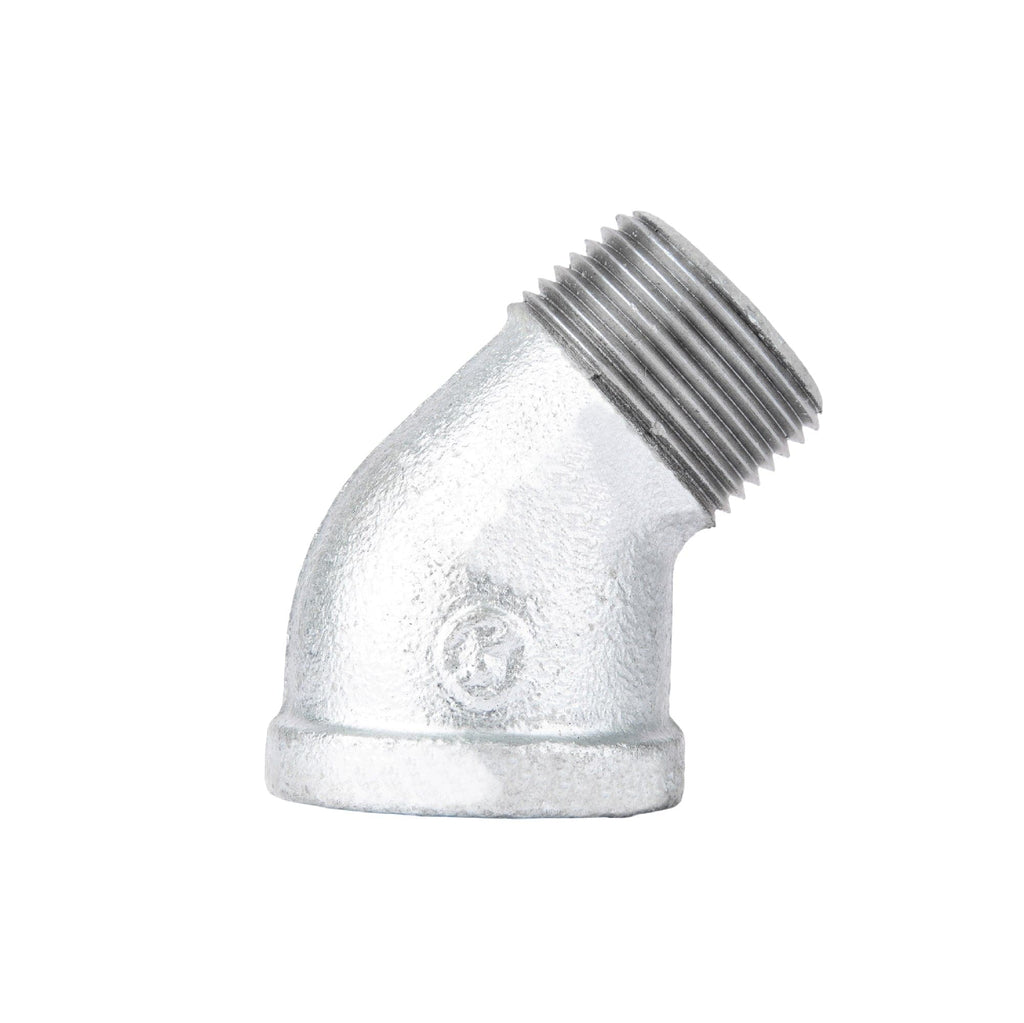 1 1/2 in. Galvanized Iron 45 Degree Street Elbow