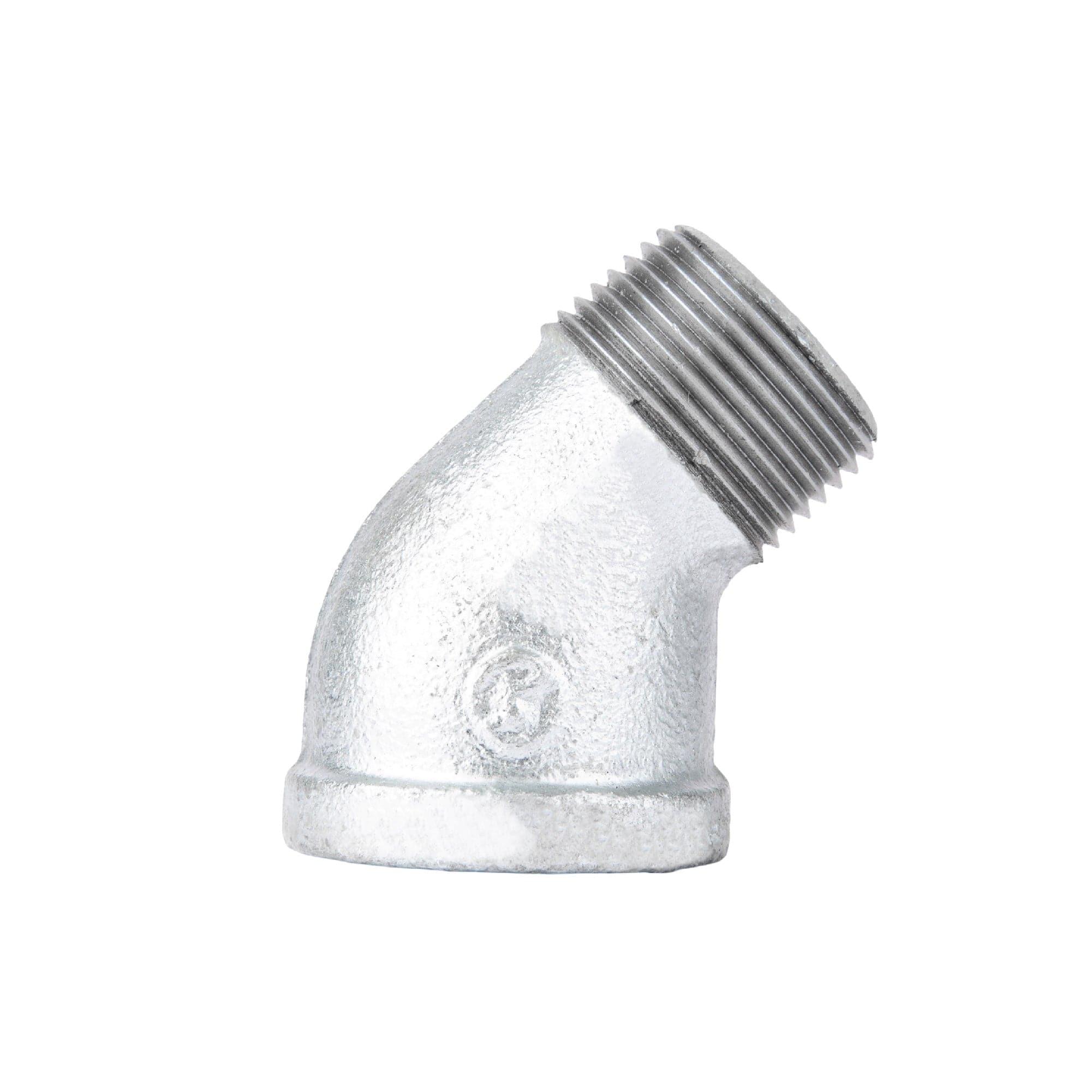 1 in. Galvanized Iron 45 Degree Street Elbow