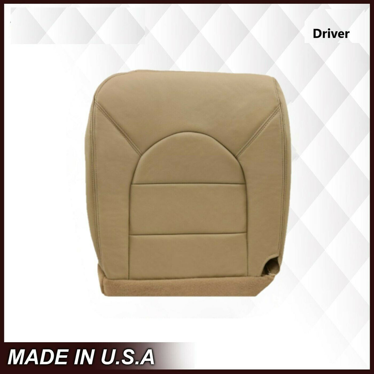 For 2000 Ford F250 F350 Lariat Super Duty Replacement Seat Cover In Tan