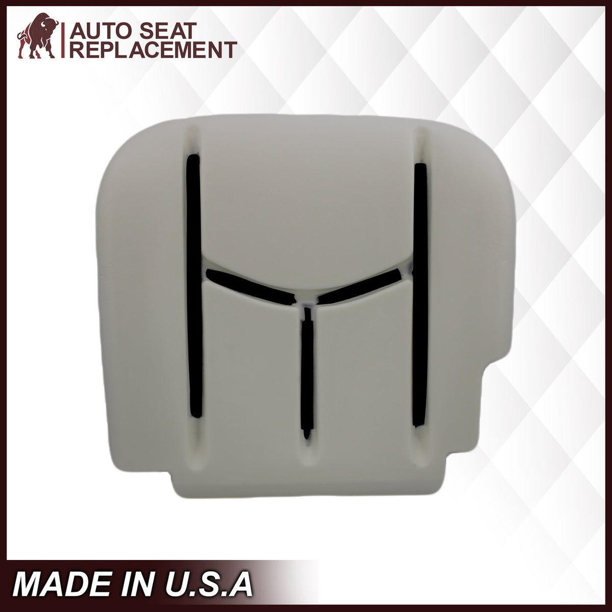 2003-2007 GMC Sierra Seat Cover in Dark Gray: Choose Leather or Vinyl