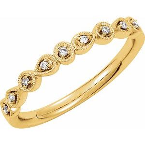 Vintage-Inspired Stackable Ring