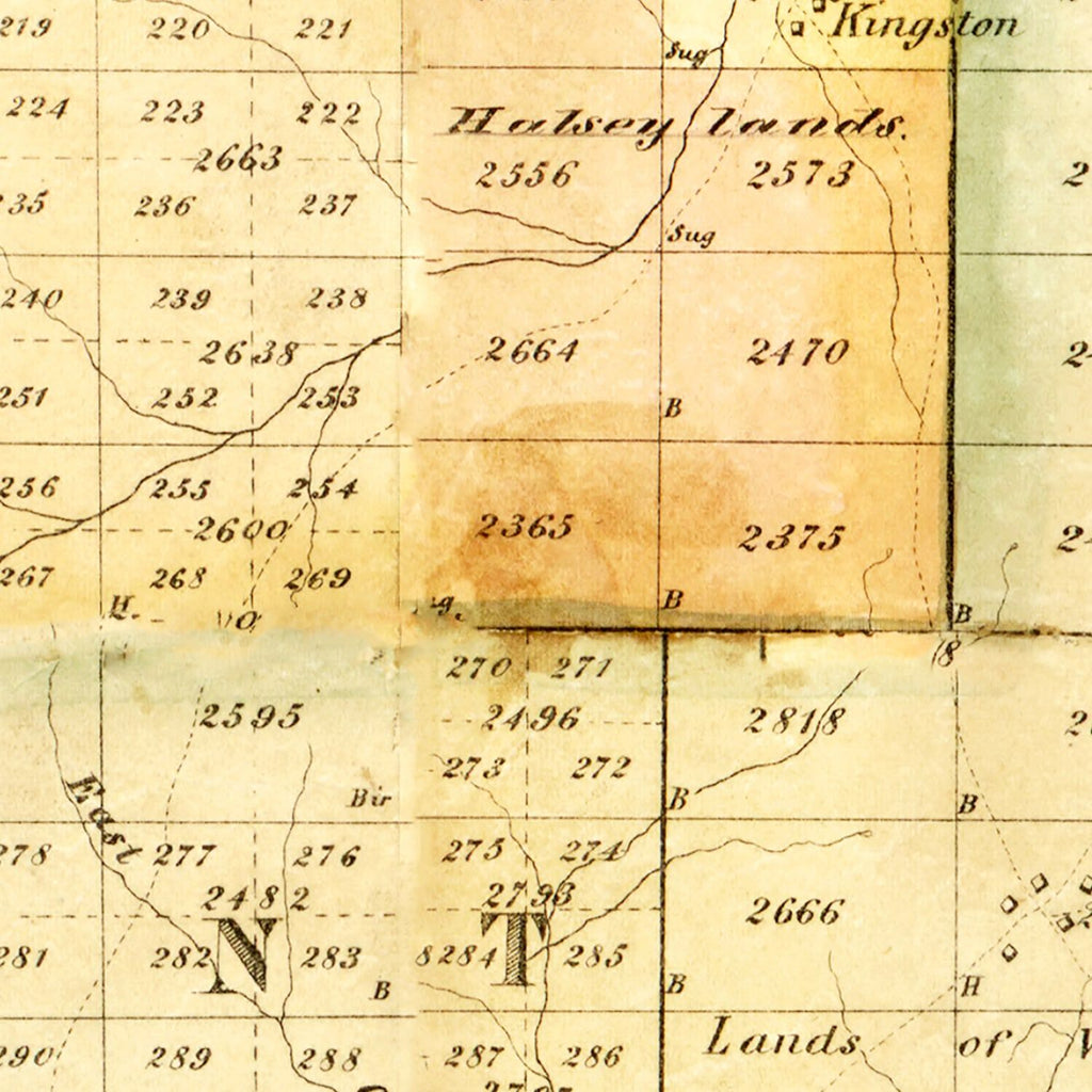 Vintage Map of M'Kean County, Pennsylvania 1857