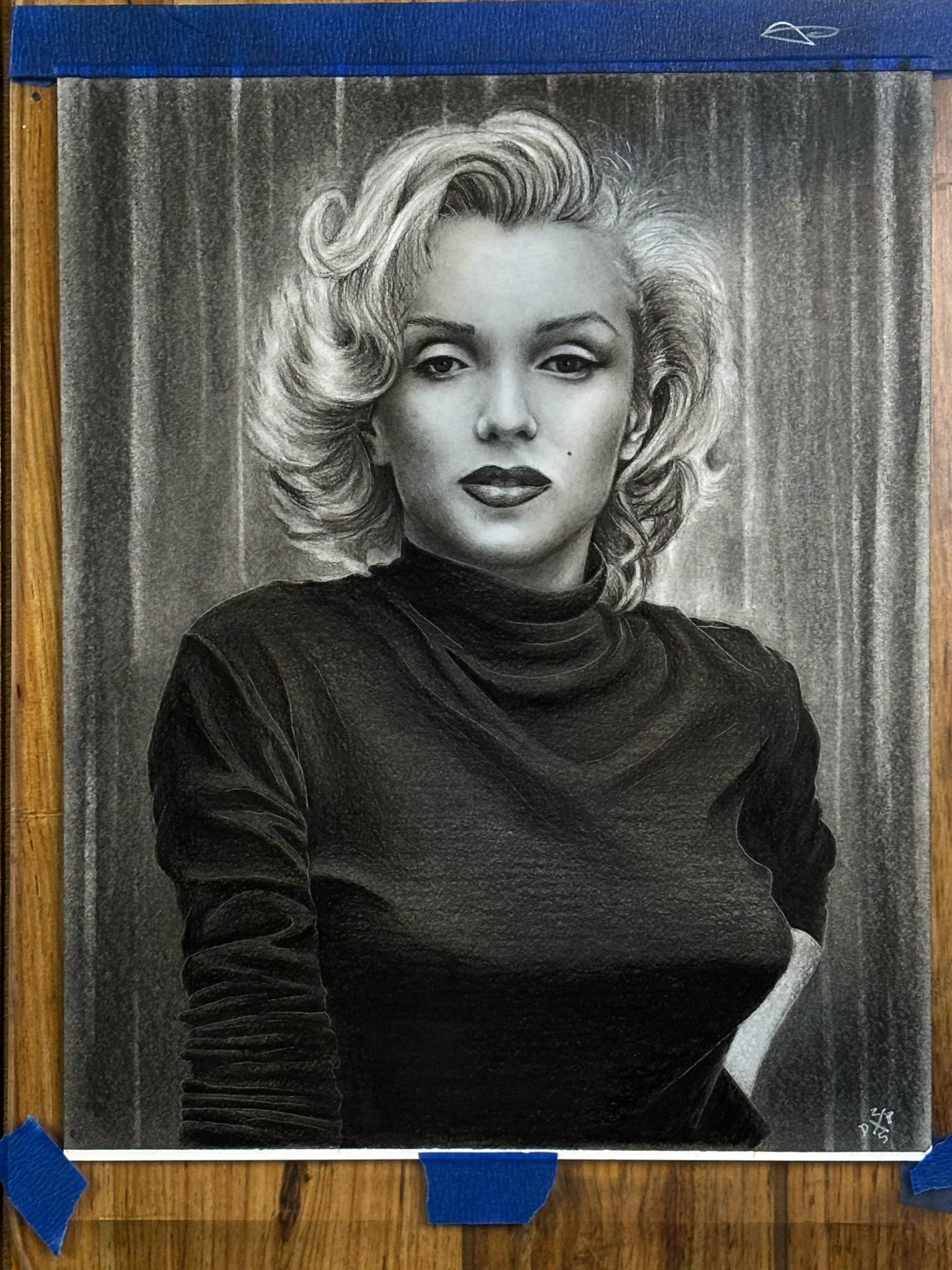 Marilyn Monroe Art Print Wall Hanging Home Decor Horror True Crime Halloween Hollywood Pinup