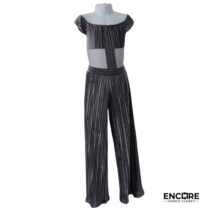 Velvet Silver Jumpsuit