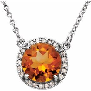 Halo-Style Necklace
