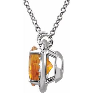 Halo-Style Necklace