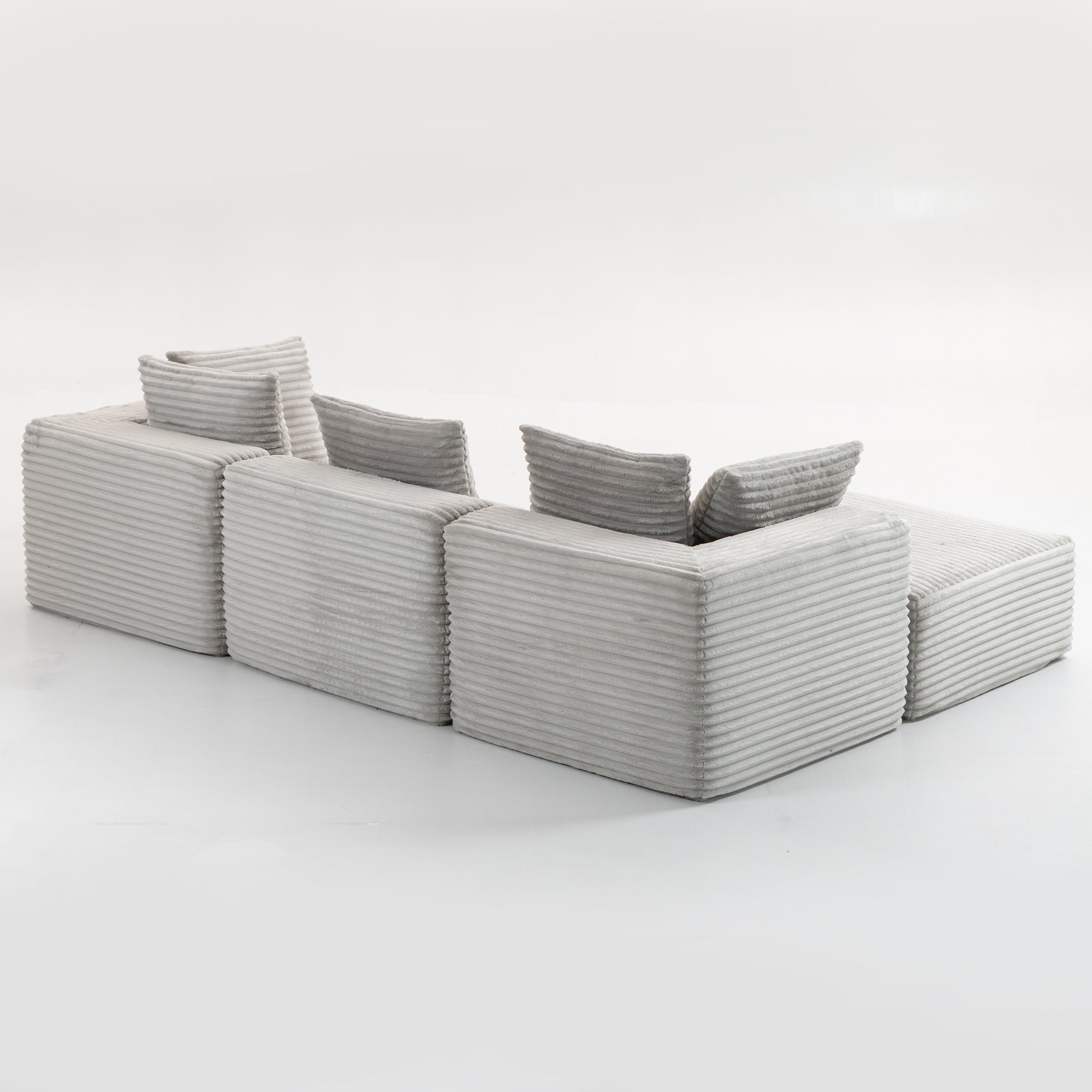 Compressed Sofa:Magic Cube Sofa-YKX-33001-Smoke Grey