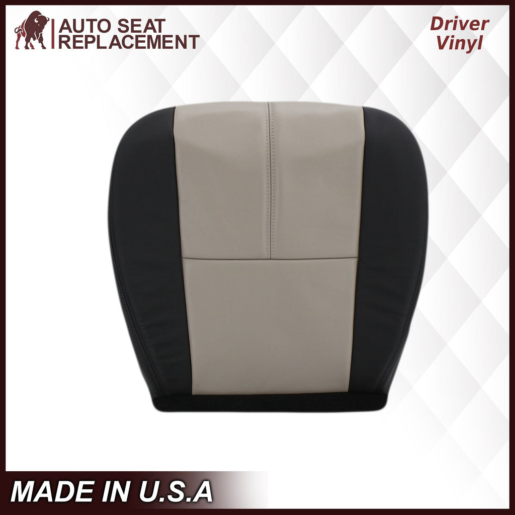 2007-2014 GMC Sierra Seat Cover In 2tone Gray/Black: Choose From Variation