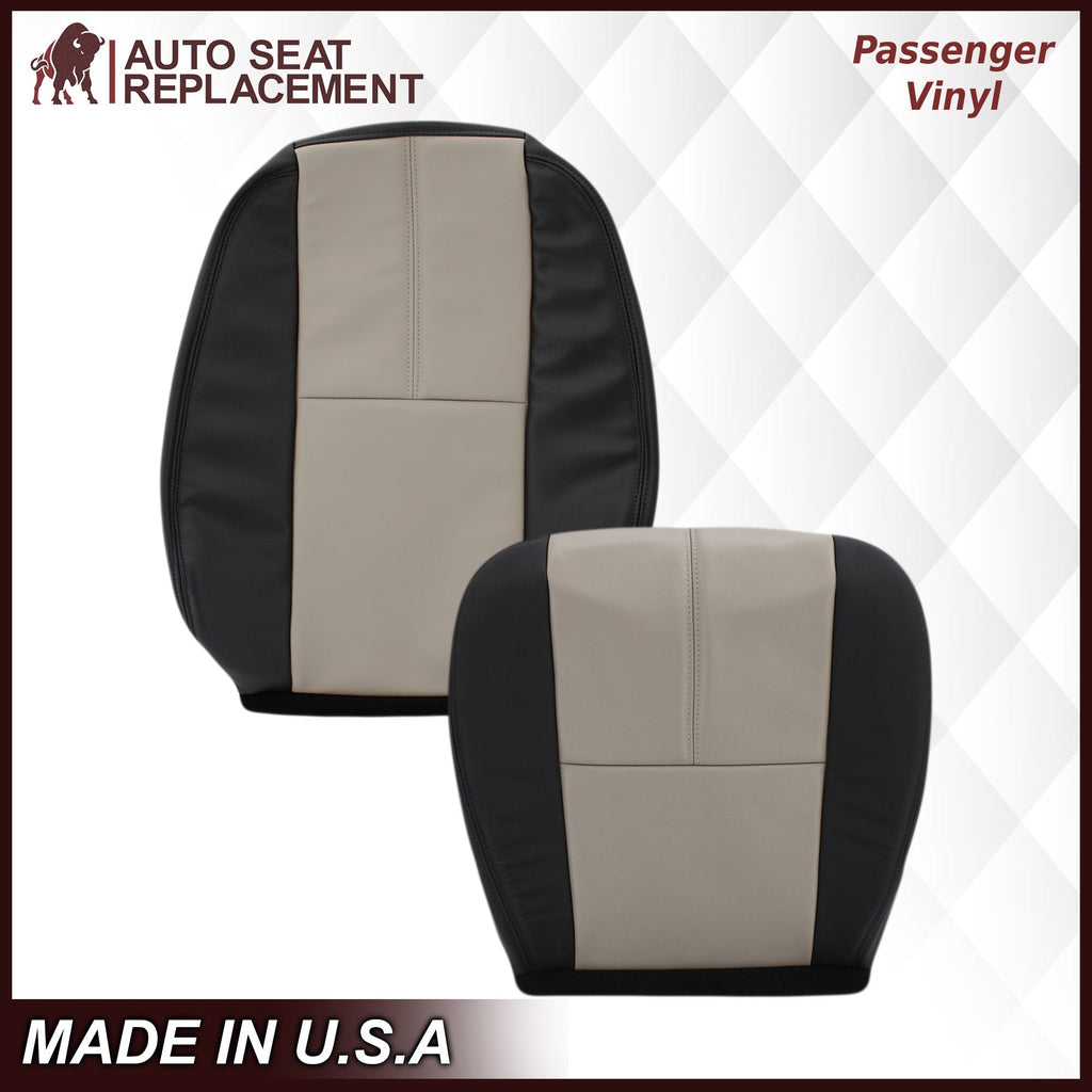 2007-2014 GMC Sierra Seat Cover In 2tone Gray/Black: Choose From Variation