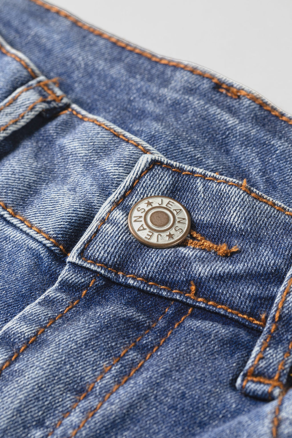 Denim Embroidered Flare Leg Jeans w/ Pockets