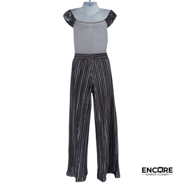 Velvet Silver Jumpsuit