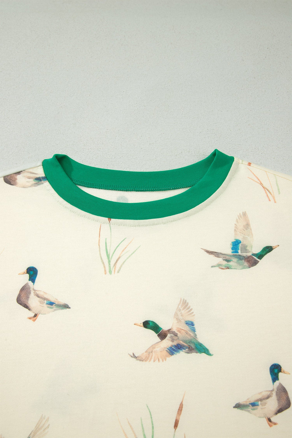 Mallard Colorblock Trim Short Sleeve & Short Set