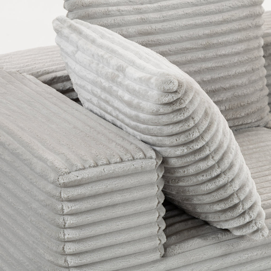 Compressed Sofa:Magic Cube Sofa-YKX-33001-Smoke Grey