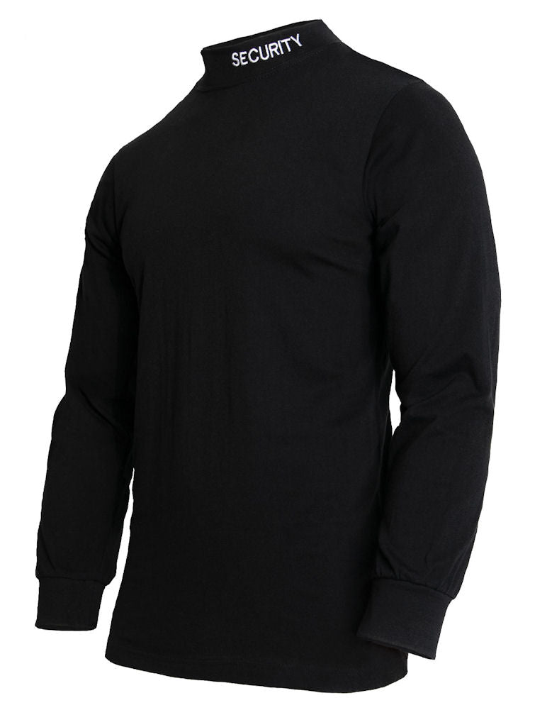 Rothco Security Mock Turtleneck - Black