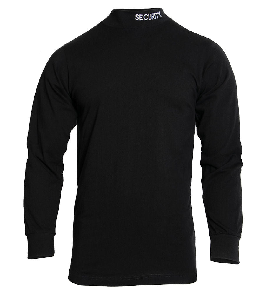 Rothco Security Mock Turtleneck - Black