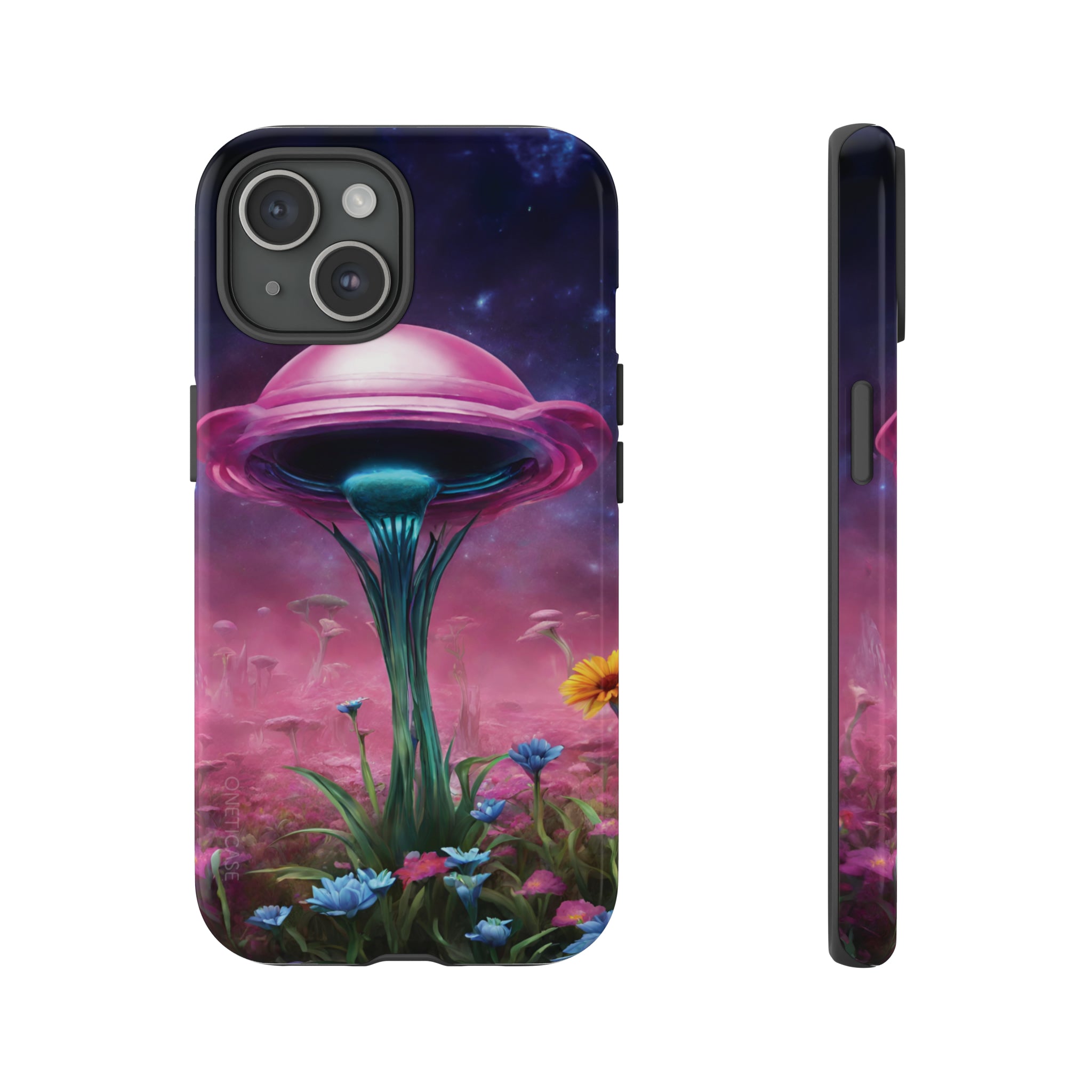 Galactic Floral Fusion Tough Cases