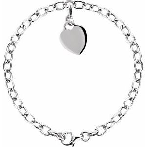 Heart Charm Bracelet