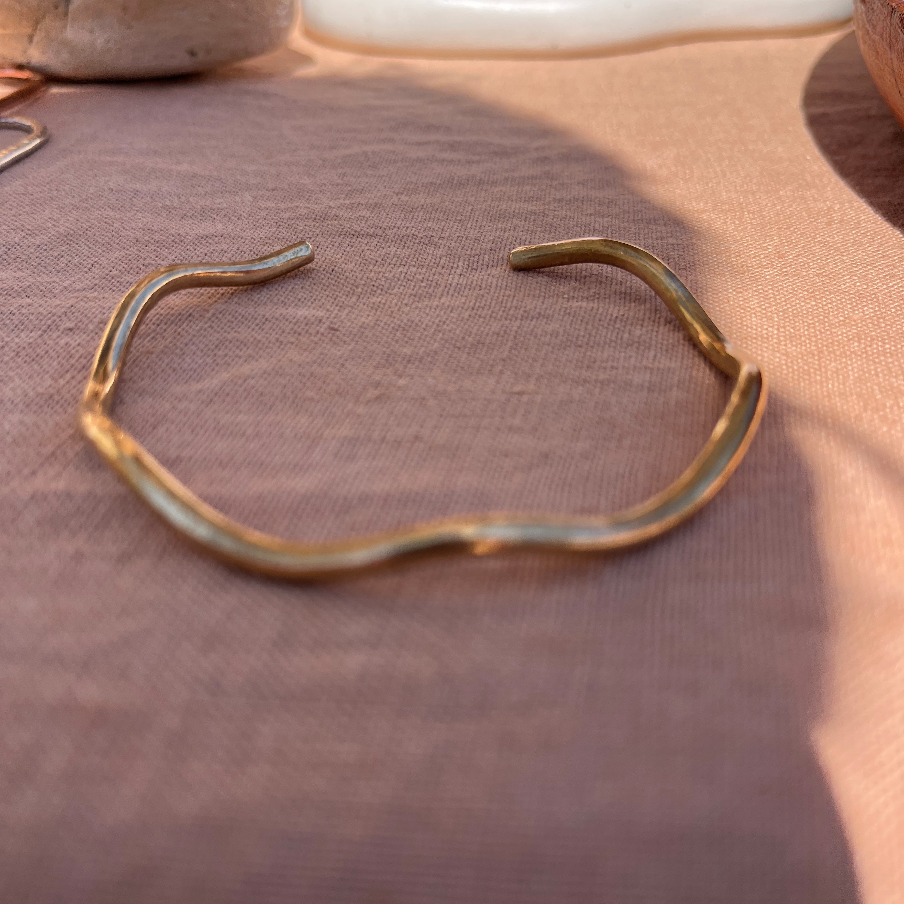 BRASS CUFF BRACELET