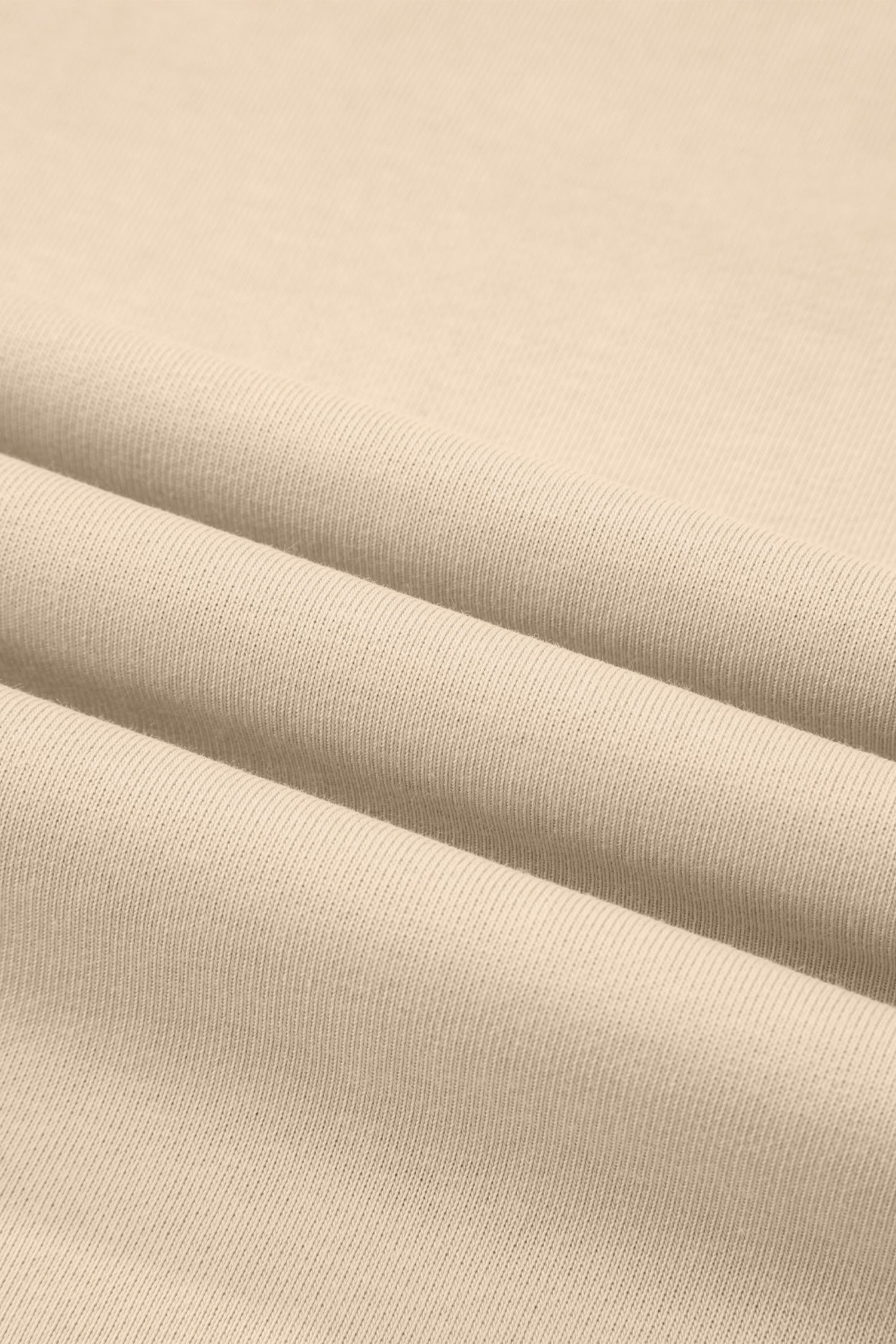 Solid Raw Seam Patchwork Baggy Sweatshirt