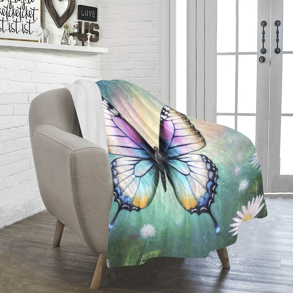 Butterfly Blanket Ultra-Soft Micro Fleece Blanket 40" x  50" | Ships from USA