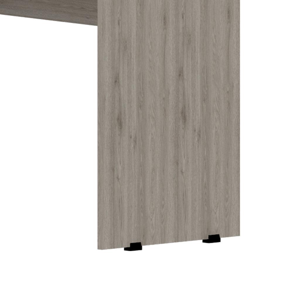Raleigh L-Shaped Desk, Two Drawers, One Shelf, CPU Storage