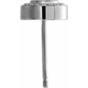 14K White Gold 3.2 mm Round Beaded Earring Mounting – image 2