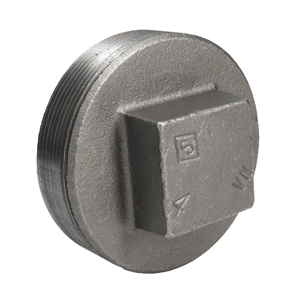 4 in. Black Plug