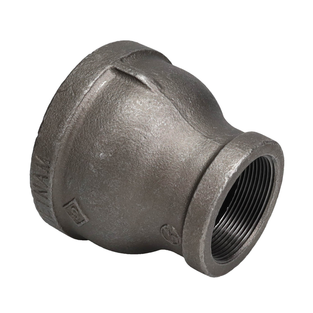 3 in. x 2 in. Black Reducing Coupling
