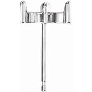 14K White Gold 4x2 mm Marquise Cluster Earring Mounting – image 2
