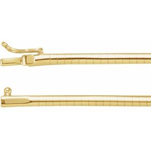 3 mm Omega Chain