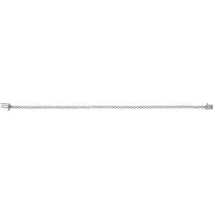 14K White Gold Line 7" Bracelet Mounting – image 3