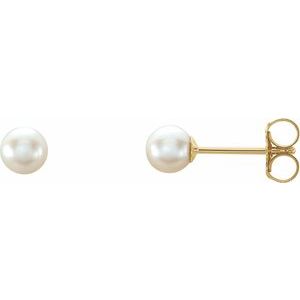 Pearl Stud Earrings