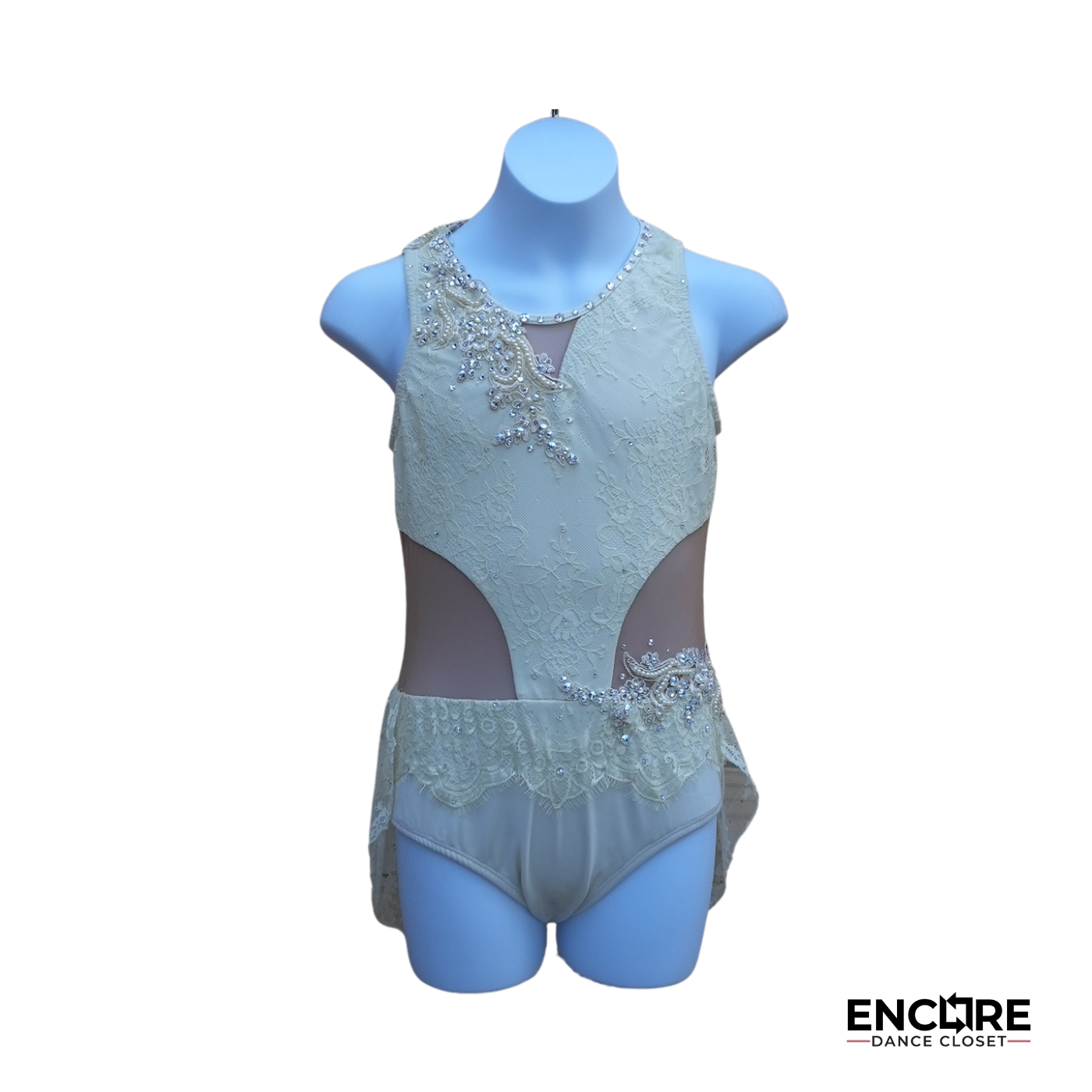 White Lace Lyrical Leotard